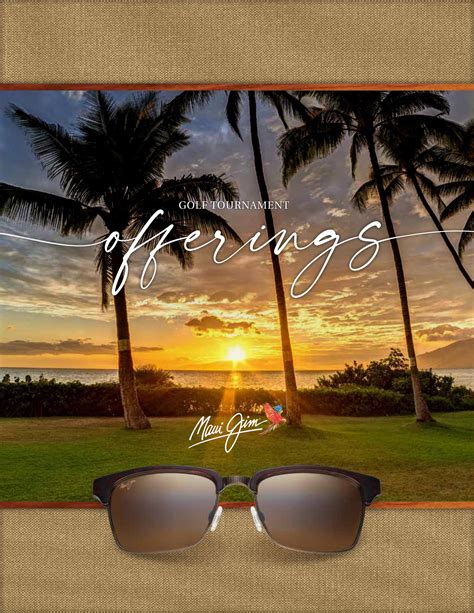 Maui Jim Golf Event Catalog by Maui Jim Marketing - Issuu