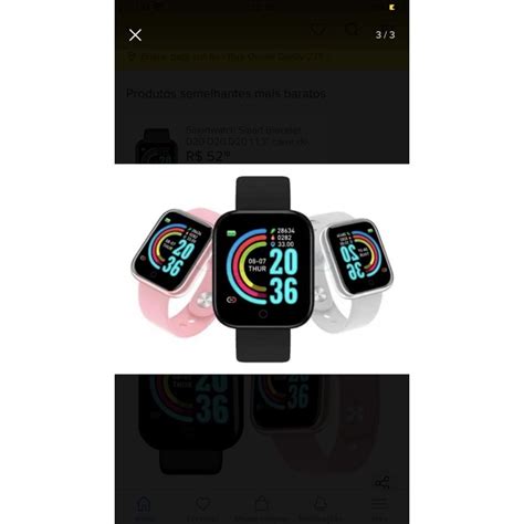 Rel Gio Smartwatch D Fitpro Colocar Foto Na Tela Shopee Brasil