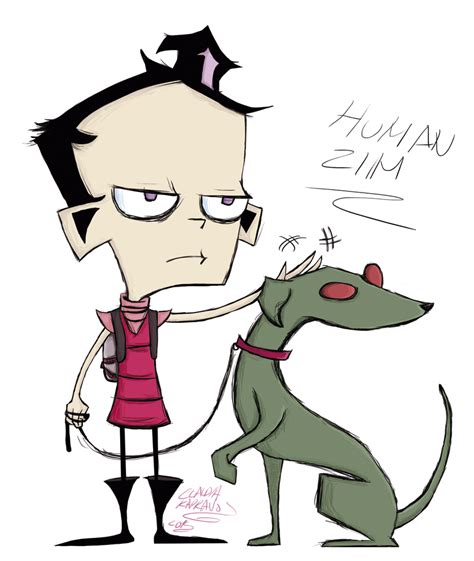 Human Zim By Claudia Kapranos On Deviantart