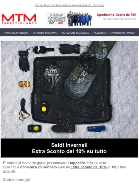 MTM Shop Saldi Invernali Extra Sconto Del 10 Su Tutto Jekoo