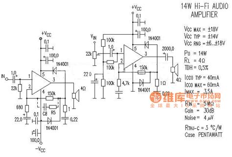 功放电路图 电子管功放 维库电子市场网