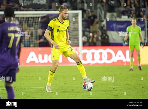Orlando Florida Usa April 1 2023 Nashville Sc Defender Walker Zimmerman 25 Looks To Make A