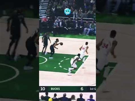 Jarrett Allen Blocks Giannis Antetokounmpo🥶shorts Nba Youtube