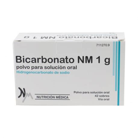 Bicarbonato Nm G Polvo Para Solucion Oral Sobres