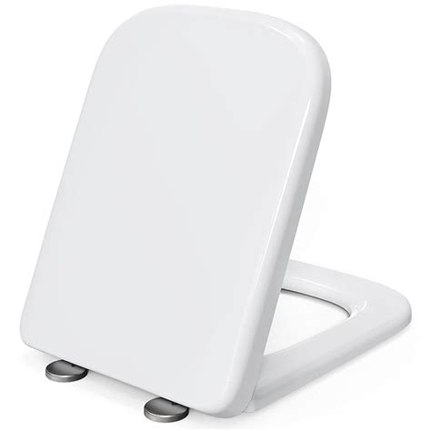 Buy Pipishell Square Toilet Seat Soft Close Toilet Seat White With