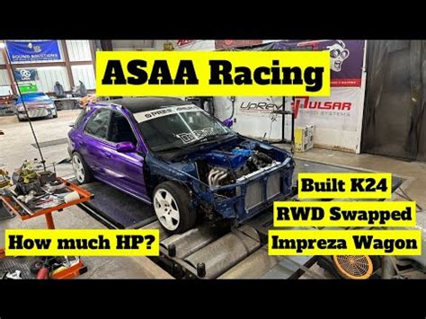 Rwd K Swapped Subaru Impreza Gets Dyno Tuned Youtube