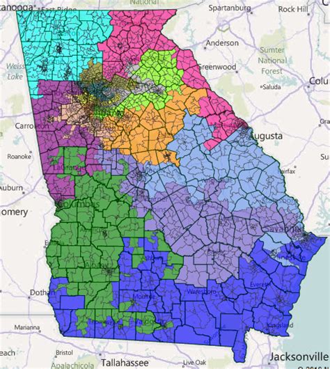 Democratic Georgia Gerrymander