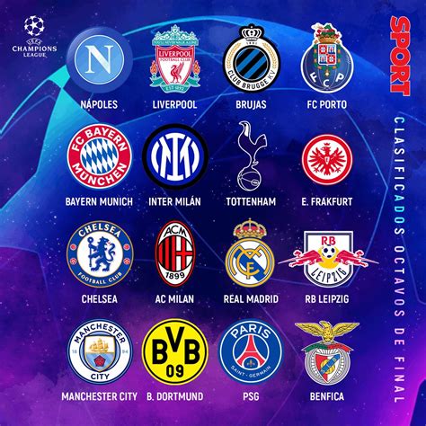 Fernando On Twitter Rt Sport Ucl 🏆 🔥 Y Estos Son Los 16 Equipos