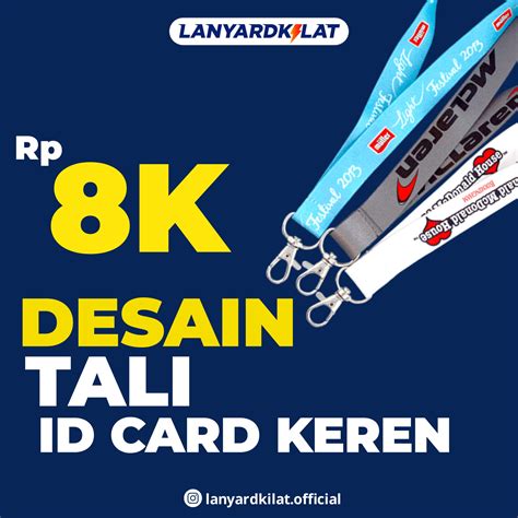 Desain Tali ID Card Keren Yang Memikat