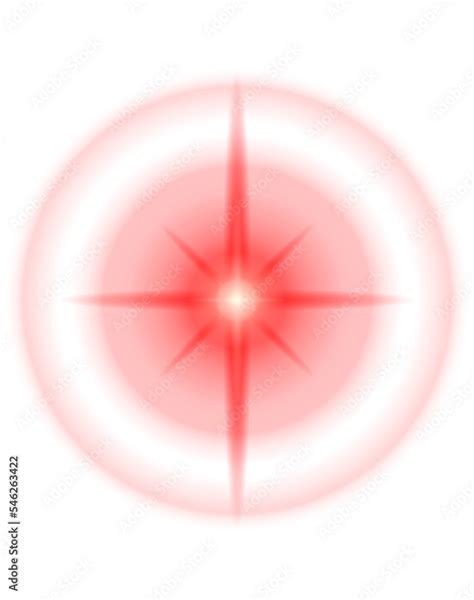 lens flare red light effect Stock Illustration | Adobe Stock