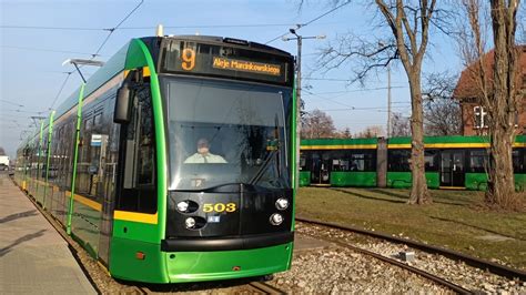 MPK Poznań Linia 9 Saatz Siemens Combino 503 YouTube