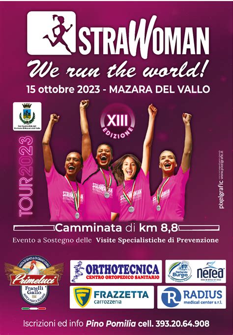 Domani A Mazara C Strawoman Il Pi Grande Raduno Al Femminile D