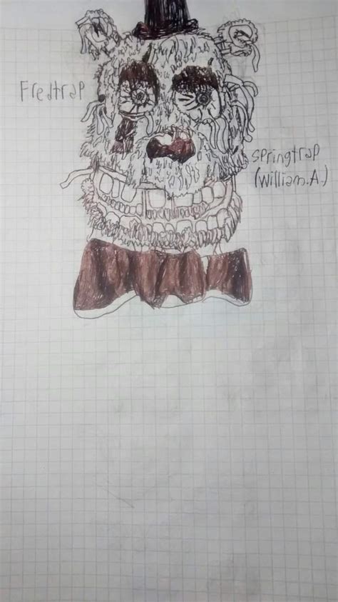 Queria Aprender A Dibujar Pelo En Los Animatronicos Y Crei Que Fredtrap