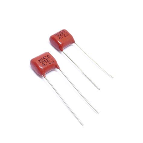 Capacitor Poliéster Metalizado 4 7nF 250V 4K7 472J Achei Componentes