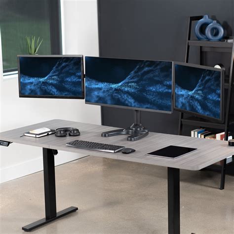 Triple Monitor Mounts Vivo Desk Solutions Screen Mounting And More