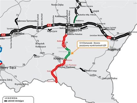 Krok do umowy na realizację S19 Domaradz Krosno