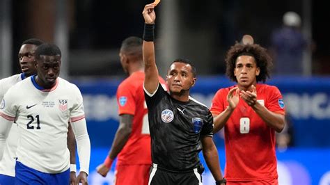 Tim Weah S Loss Of Composure Leads To Red Card Costs United States At