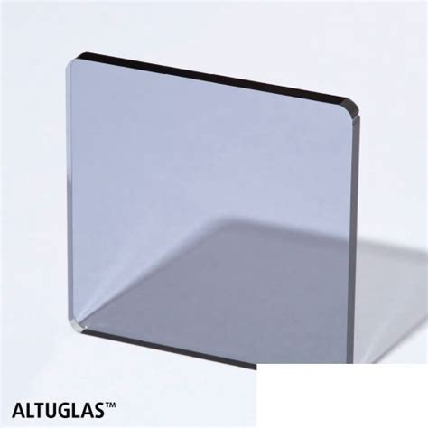 Altuglas Smoke Acrylic Grey 100 16044 Gloss 3050x2030x3mm 2pe Amari