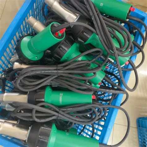 Professional Hot Air Welding Kit Plastic Heat Gun With Accessories W For PVC Plastic