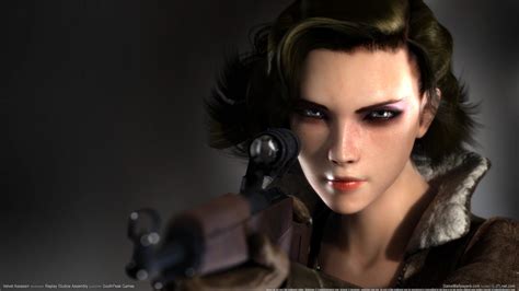 Wallpaper Video Games Women Model Sniper Rifle Velvet Assassin