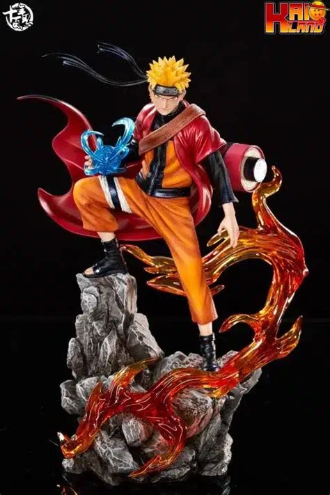 Naruto Snbr Studio Uzumaki Naruto Sage Mode X Kurama Resin Statue