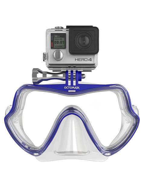 Octomask Frameless Scuba Snorkeling Mask With Gopro Mount Walmart