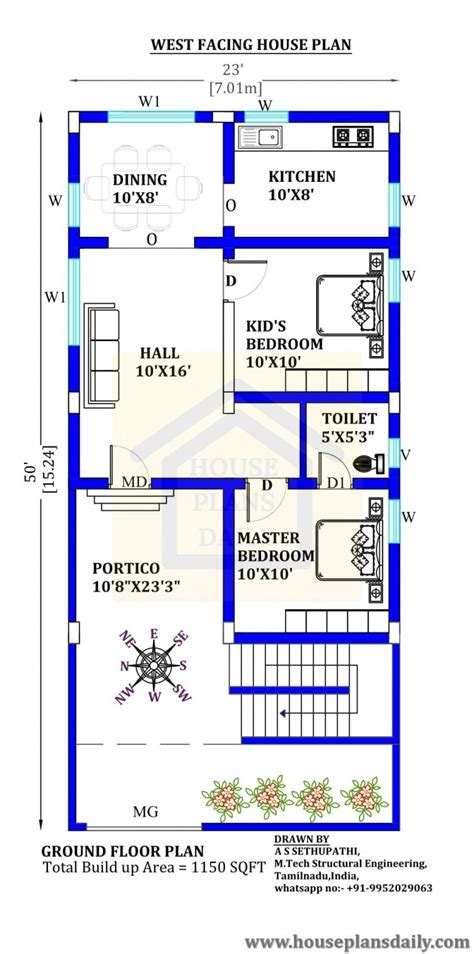 X West Facing Vastu Home Plan House Designs And Plans Pdf Books