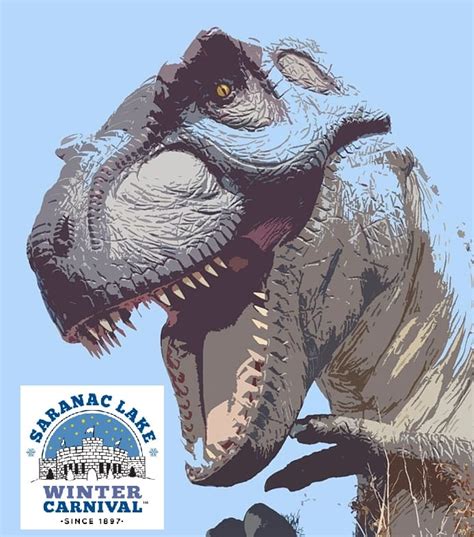 Saranac Lake Winter Carnival Theme Prehistoric Park The