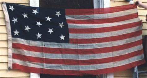 ANTIQUE FLAG COLLECTION - 13 STAR US FLAG