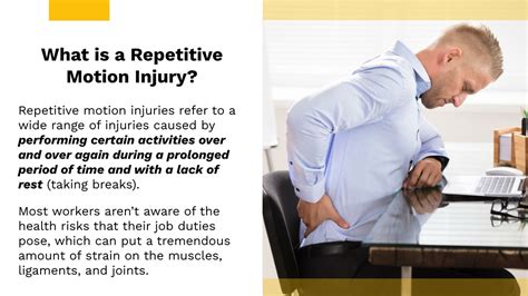 Ppt Workplace Injuries That Qualify As Repetitive Motion Injuries