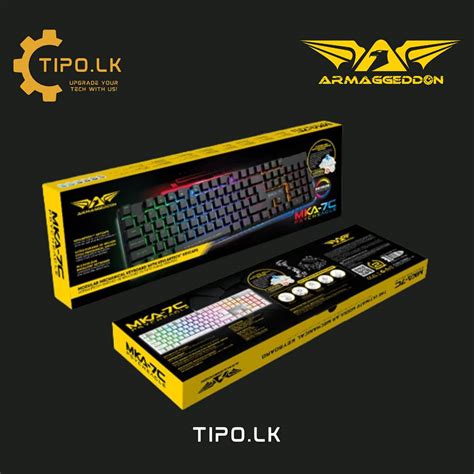 Armaggeddon Gaming Keyboard Psycheagle Mechanical Mka C Tipo Lk