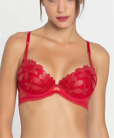 Soutien Gorge Coque Glamour Couture Rouge Lise Charmel ACH8507 GD