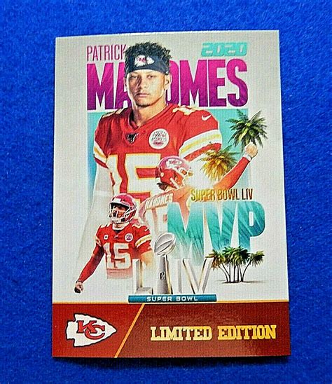 PATRICK MAHOMES Kansas City Chiefs, 2020 Super Bowl LIV MVP NFL ...