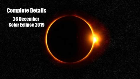 26 December Solar Eclipse 2019 Suraj Grahan In Pakistan All Details About Solar Eclipse 2019