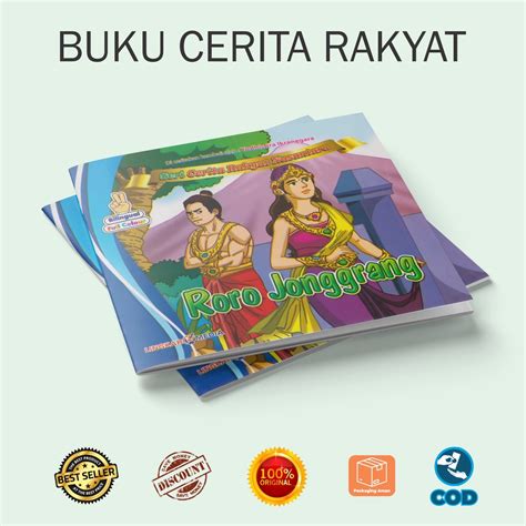 Jual Buku Cerita Anak Bergambar Cerita Rakyat Full Colour Joko Kendil