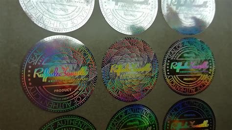 3d Round Hologram Labels With Custom Design Buy Custom Adhesive