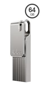 Netac 64GB USB Flash Drive 3.0 USB Memory Stick Thumb Drive Jump Drive ...