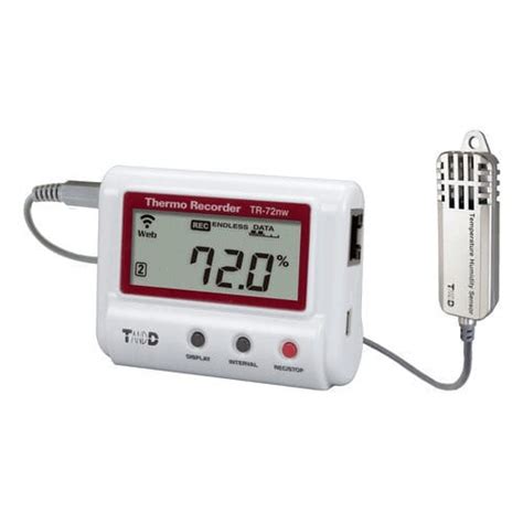 Data logger de température et d humidité TR 72nw S T D Corporation