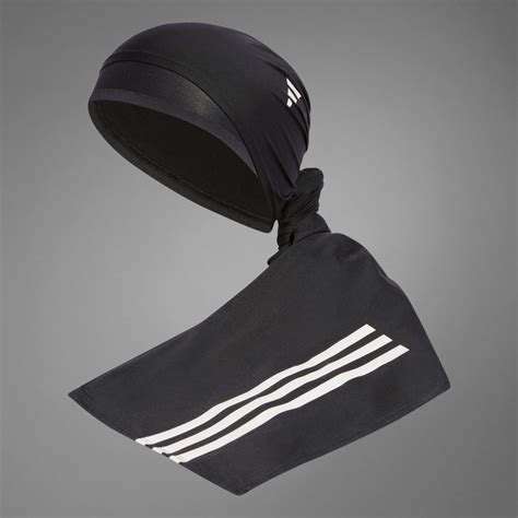 Adidas Own The Run 3 Stripes Hijab Black Adidas Uae