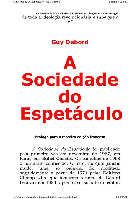 A Sociedade Do Espetaculo Guy Debord PDF