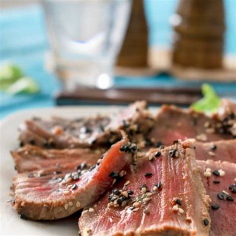 Seared Tuna Steak Recipe Jamie Oliver Dandk Organizer