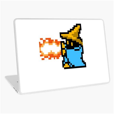 8 Bit Black Mage Sticker For Sale By Ryan Bamsey Redbubble