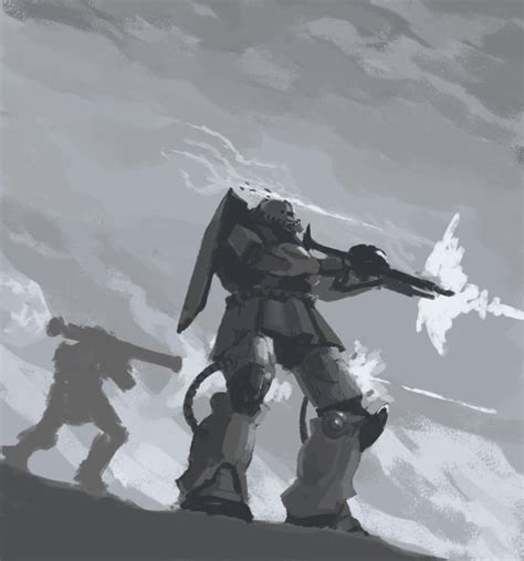 Zeon Zaku fanart : r/Gundam