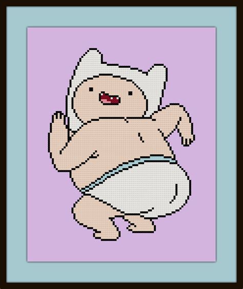 Patreon Only Baby Finn Cross Stitch Pattern Adventure Time – Cross ...