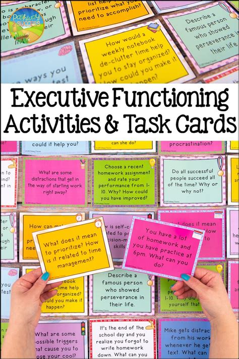 Executive Functioning Worksheets For Middle Schools Fleur Sheets