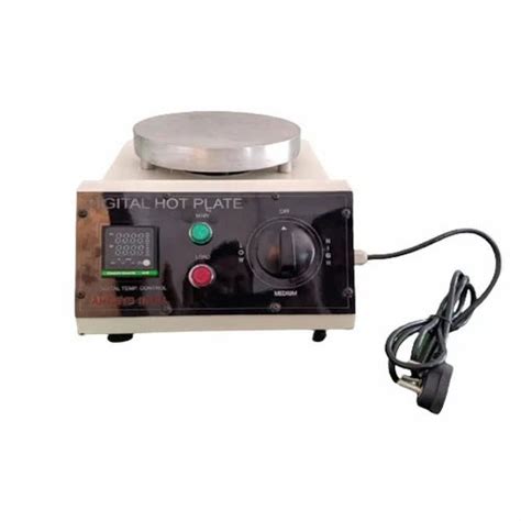 Aluminum Laboratory Digital Hot Plate Capacity 1000 Watts At 3800 In Ambala