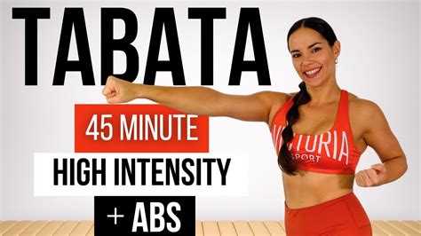 Min Full Body Tabata Workout Bodyweight Only Hiit Home Workout