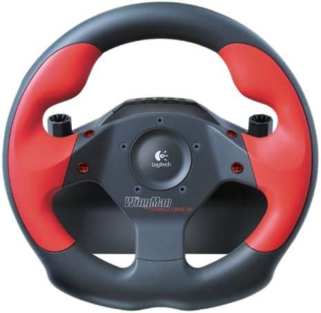 Amazon.com: Logitech Wingman Formula Force GP Wheel with Pedals : Video ...