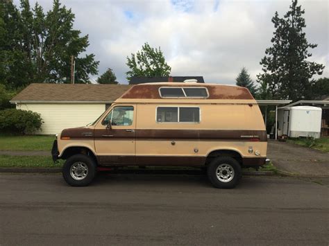 Neighborhood Outtake Ford Econoline X Quadravan Conversion Van X