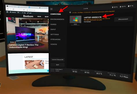 Como configurar e usar a área de trabalho virtual no Oculus Quest 2